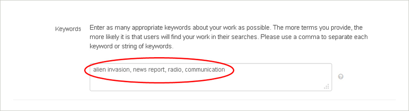 Thesis abstract keywords