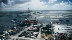 A still shot from the interactive documentary OFFSHORE