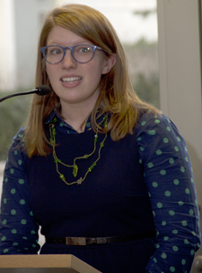PhD student Anna Roberts