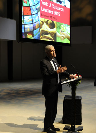 York University President Mamdouh Shoukri