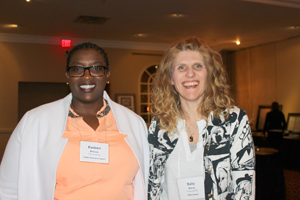 photo of MScN students Kadeen Briscoe and Sally Baerg