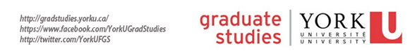 Faculty of Graduate Studies and York University logo