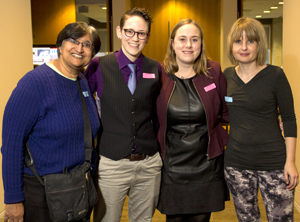 photo of Representatives from the Graduate Program in Gender, Feminist & Women’s Studies
