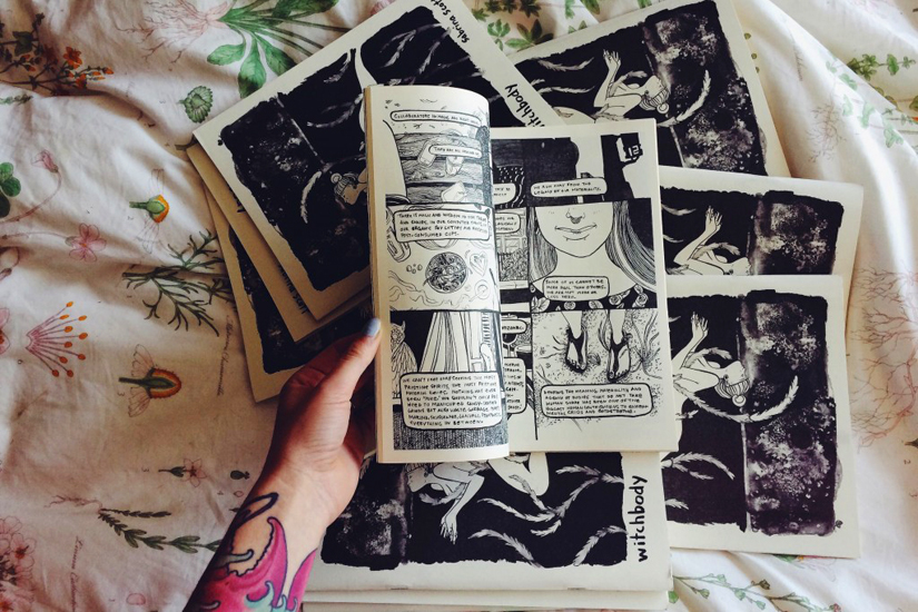 photo of Sabrina Scott's comic Witchbody
