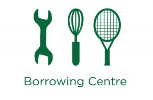 image of the borrowing centre wordmark