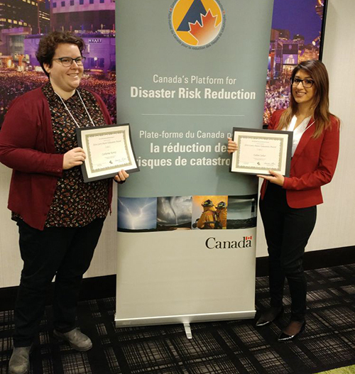 photo of Catherine Kenny and Zalma Sahar
