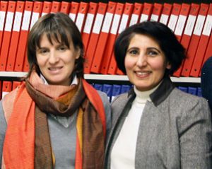 photo of Manuela Ferrari and Farah Ahmad