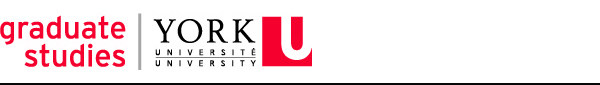 Faculty of Graduate Studies and York University logo