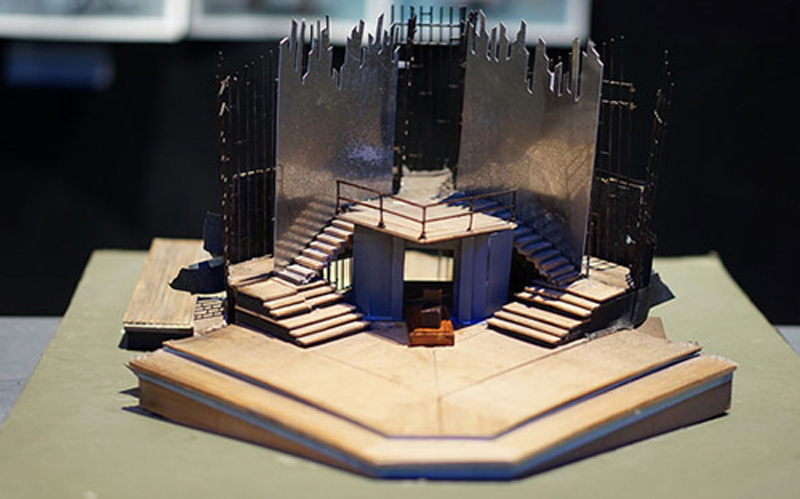 photo of Claire Hill’s innovative set design
