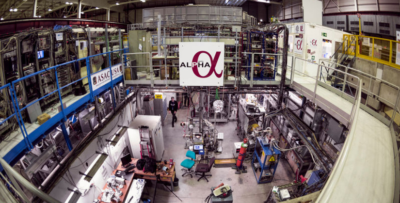 photo of The ALPHA experimental pit
