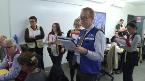 photo of a group of evaluators