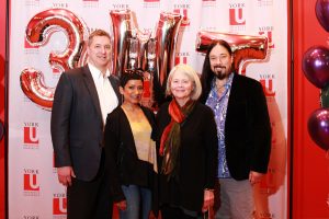photo of the four 3MT judges