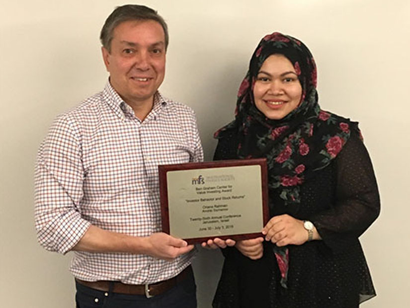 photo of Andrei Semenov and Oriana Rahman