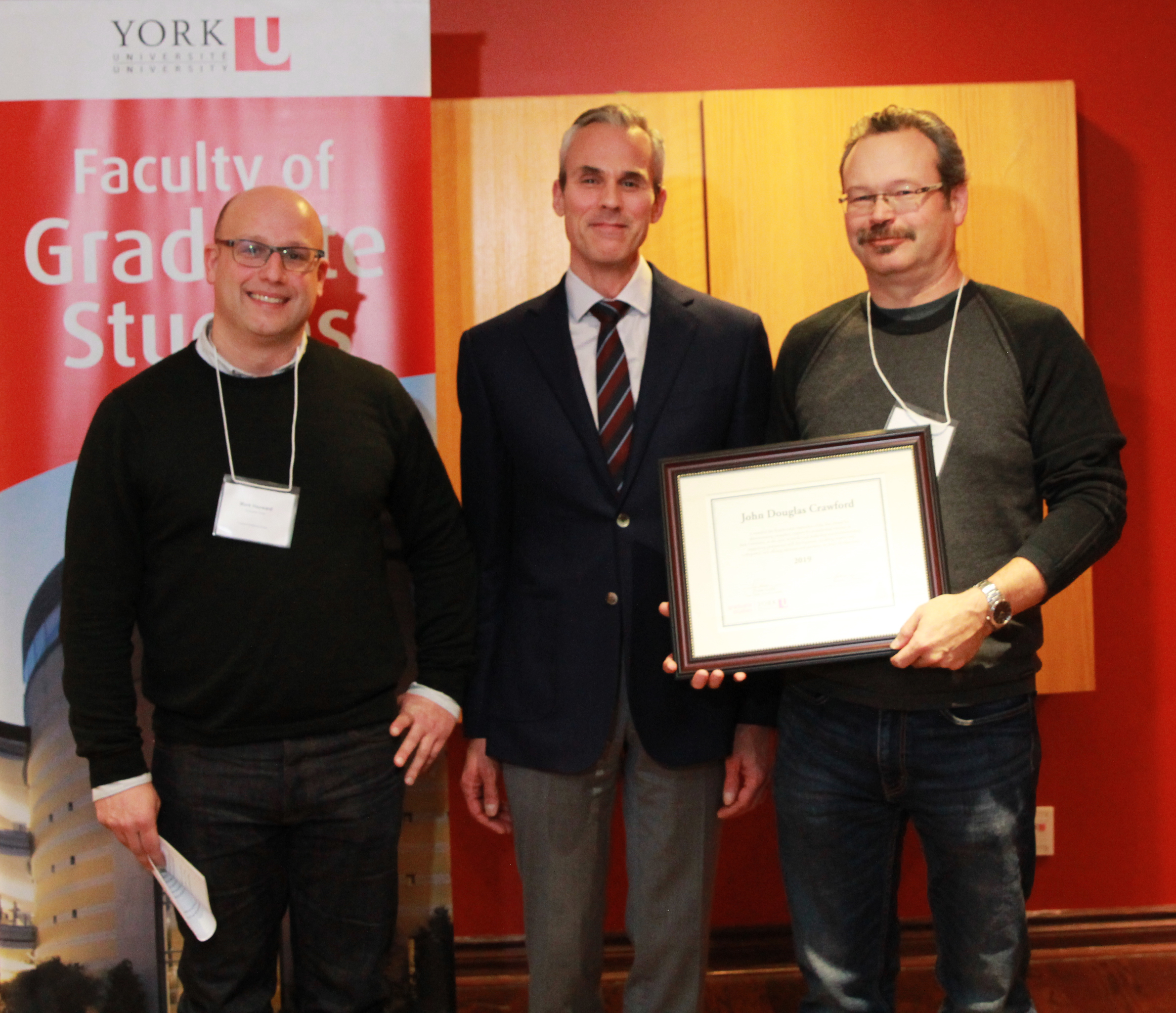 photo of Mark Hayward, Dean Thomas Loebel and Doug Crawford