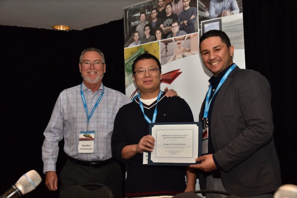 photo of Zhongpan Wu and Karim Hammad with an unidentified third man