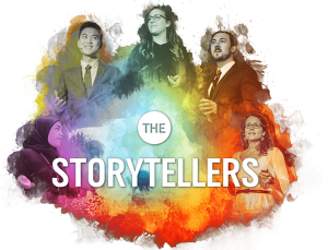 image of the SSHRC Storytellers logo