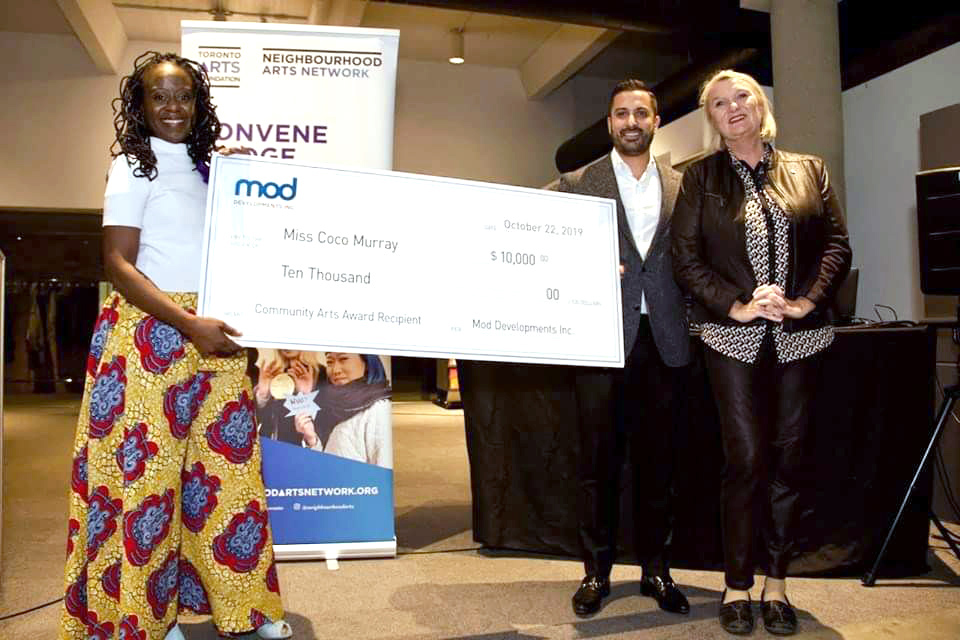photo of Collette Murray, Noorez Lalani and Claire Hopkinson